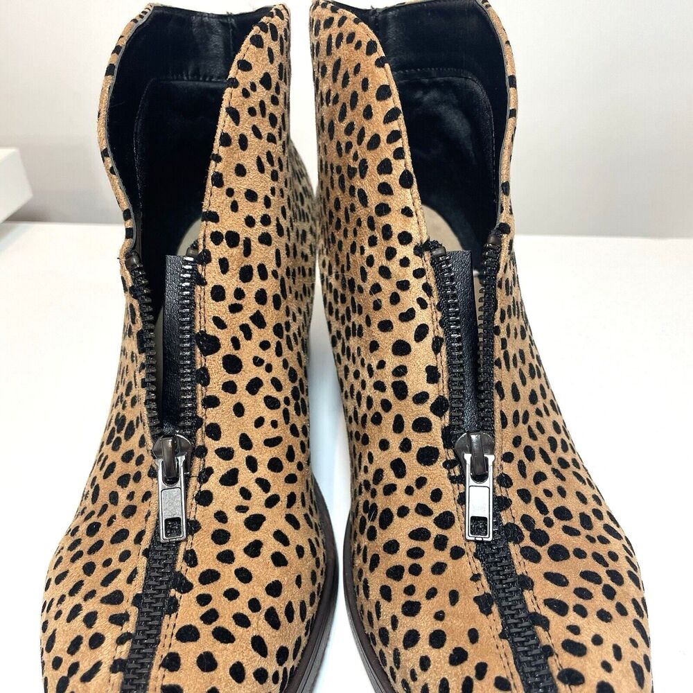 Pierre Dumas Bootie Animal Print Zipper Alicante Womens 9 Ankle Boots - Picture 6 of 11
